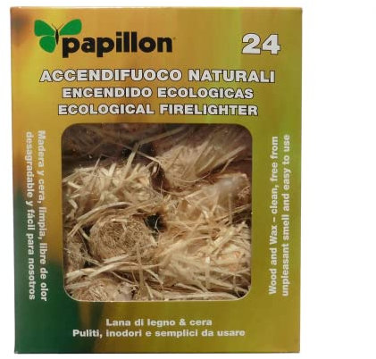 Mondo Viro Accendifuoco per caminetti e stufe inodore combustibile per fiamma (Naturale)