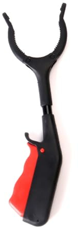 Pinza per afferrare lunga da 11 pollici con pinza per mascelle antiscivolo Artigli per rifiuti Raccoglitori morsetti Strumento per bastone superiore Bastone per raccogliere i rifiuti