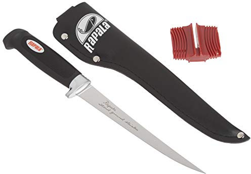RAPALA NK03016 Cuchillo a Lama fissa,Unisex - Adulto, Rojo, un tamaño