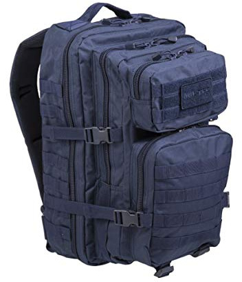 Mil-Tec US Assault Pack Sac à dos S dk. blau