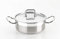 BRA Profesional Cacerola con Tapa de Acero Inoxidable, 18/10, Gris, 16 cm