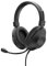 Trust Zaru Cuffie Professionali USB con Microfono, Comodi Padiglioni Over-Ear, Cavo di 2 Metri, per PC, Computer, Notebook, Skype, Smart Working, Teams, Videoconferenza, Zoom - Nero