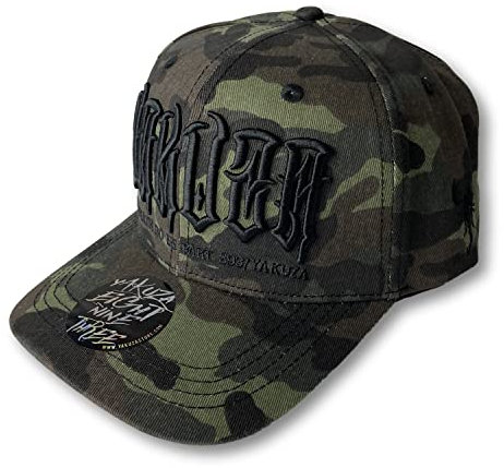 Yakuza Unisex Metal Claim Snapback Cap, One Size