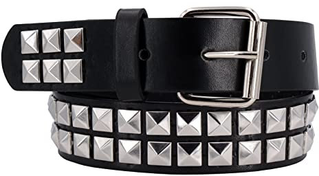 EANAGO coolt barnnitbälte >PUNK PRINCESS< för barn - modernt skärp för tjejer från ca 3-12 år (midjemått 52-67 cm)