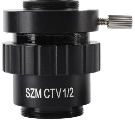 Labb mikroskop tillbehör 1/2 CTV trinokulärt mikroskop kameraadaptrar C-montering gränssnitt 25 mm kameragränssnitt