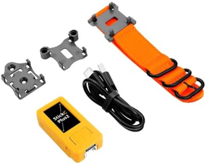 Suoumwa Kit de Reloj Inteligente M5 StickC PLUS2 ESP32: Dispositivo IoT Mejorado con Amplios Accesorios para Desarrolladores y Aficionados