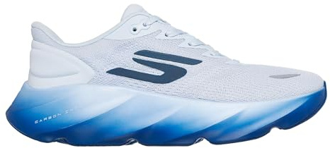 Skechers Men's Aero Burst Running Shoe, Light Blue, 10.5