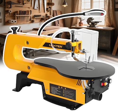 Sega a scorrimento a velocità variabile per lavorazione del legno, motore da 180 W, 550-1600 giri/min, capacità di taglio 50 mm, ideale per artigiani e hobbisti