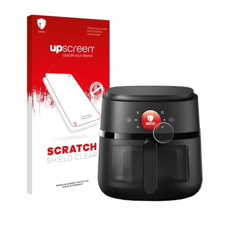upscreen Schutzfolie für Philips Airfryer 2000 Gen 2 6,2L – Made in Germany, Kristall-klar, Kratzschutz, Anti-Fingerprint
