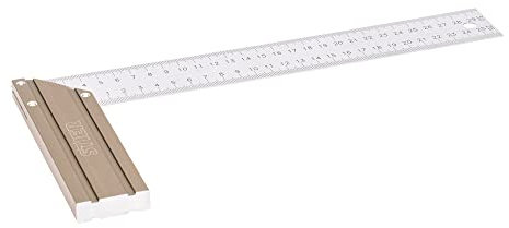 Equerre à chapeau/Equerre de menuisier STIER, aluminium, 300 mm