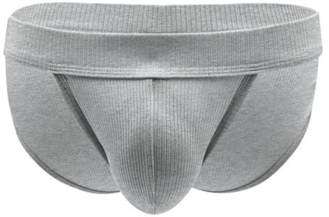 YOSUWOAI Sous-vêtement bikini sexy pour homme - Mini slip - Respirant - String érotique - En coton - Confortable et doux