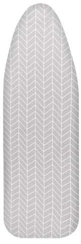 AOOTE Ironing Board Covers, 110 x 35cm Stretch Elasticated Replacement Ironing Board Covers with 100% Cotton, Heat Reflective Iron Boards Cover, Top and Thick Padding, Easy Fit, Resist Scorching