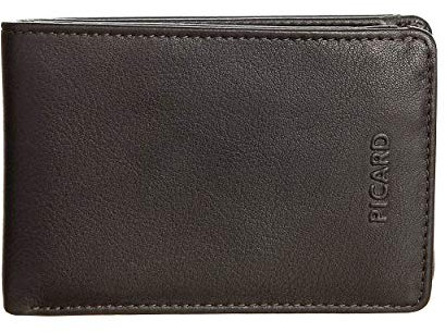 Picard Herren Brooklyn Geldbörsen, Braun (Cafe), 10x7x2 cm (B x H x T)