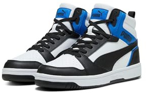 Puma Unisex Adults Rebound V6 Sneakers, Puma Black-Puma White-Puma Team Royal, 6 UK