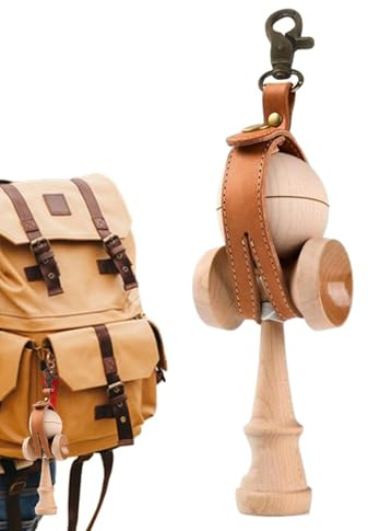 Liten Kendama – Kendama remförvaring för traditionell japansk Kendama | skicklighetsleksak utsökt | kompakt, traditionell japansk leksak-Kendama-HOL