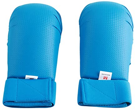 BAODEYOUB Boxing Gloves Karate Hand Protector, Martial Arts Training Gloves with Thumb Protector, Thickened EVA Sponge Layer for Maximum Protection, PU Surface Material for Durability, Perfe (M)