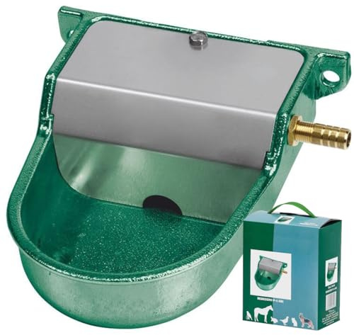 Abbeveratoio per cani automatico | abbeveratoio per cani | Bevitore d'acqua per cani 12 x 16 x 6 cm | abbeveratoio per cani in alluminio parete | Dispenser d'acqua automatico da parete | Fornitore