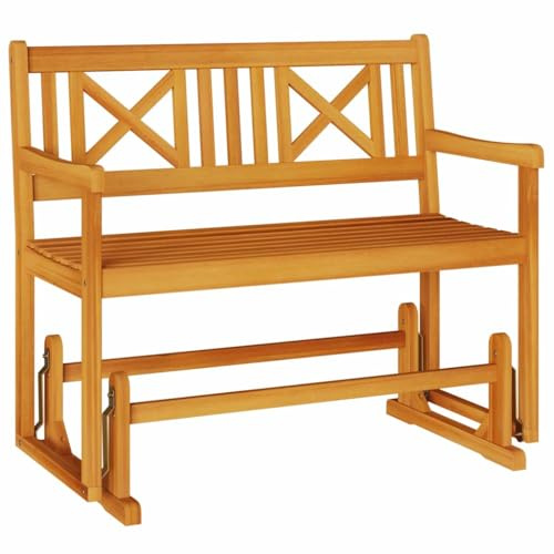 Generico Panchina Dondolo Marrone 110 x 59 x 97 cm,Mobili,Mobili da Giardino,Mobili e sedie da Giardino,Panchine da Giardino,Marrone,17.6 kg,4105522