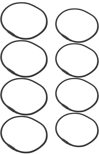 Toddmomy 8 Pezzi Condensatore Morsetto Anti-Invecchiamento Microfoni In Gomma Estensibile Anelli Antivibrazione Cinghie Elastiche Supporto Anelli Universale Clip Per Registrazione