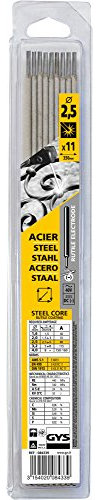 11 X GYS 2.5MM MILD STEEL 6013 WELDING ELECTRODES MMA STICK ARC ROD MINI PACK