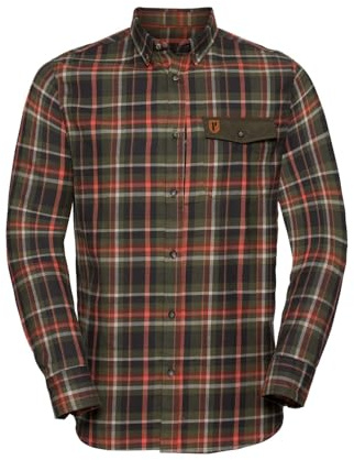 Parforce Eifel - Camicia da caccia verde oliva/ruggine. M