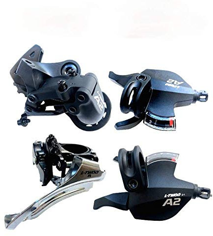 LTWOO A2 3x7 21-Gang-Schaltwerk Groupset Schalthebel + Schaltwerk für MTB-Fahrradkassette 32T 36T, Kompatibel M4000 RD