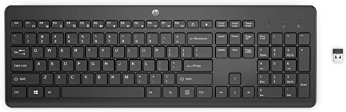 Clavier sans fil HP 230 - Noir - AZERTY