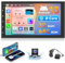 2G 64G 8 Core Android Car Stereo Double Din with Wireless Carplay Android Auto Rimoody 7 Inch Touch Screen Car Radio 2 Din with GPS Navigation Bluetooth FM RDS WiFi DSP AHD Backup Camera