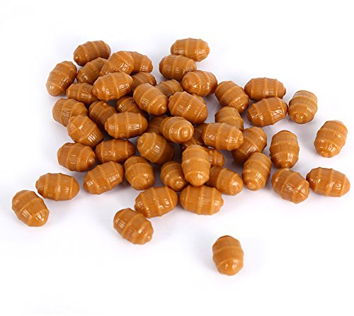 Cebos Artificiales Flotantes Suaves de Chufa para PecesPrize para Señuelo de Pesca Ocean Beach (50 pcs)