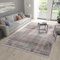 Hochwertiger Teppich Wohnzimmer, Schlafzimmer - Kurzflorteppich weich - Flachgewebe Moderne Muster - Hochtief Design - Teppich Bunt 160 x 230 cm