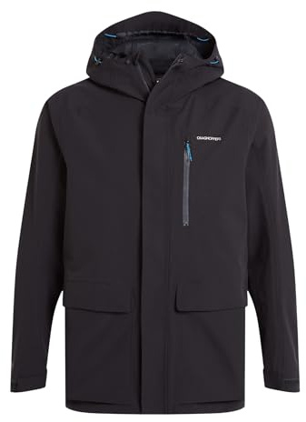 Craghoppers Lorton II Veste Imperméable Pour Homme Respirante Et Résistante Au Vent Manteau D'Extérieur