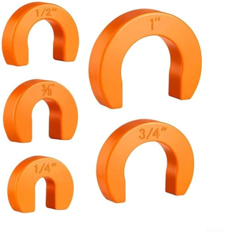 Lot de 5 clips de déconnexion pour raccords à emboîter, pour cuivre, PEX, CPVC, léger et facile à manipuler