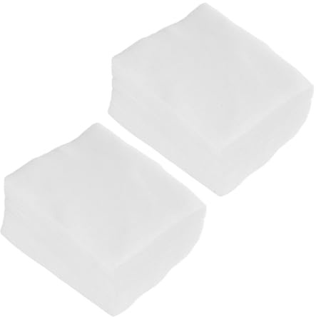 Beaupretty Discos Desmaquillantes de Algodón Puro Cuadrados 4800 Unidades, Almohadillas Aplicadoras de Tóner Absorbentes sin Pelusa para Limpieza Facial y Cuidado de Piel