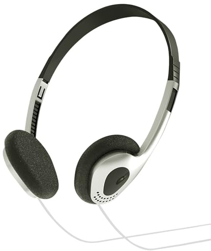 Retro over-ear hörlurar – lätt bärbar stil trådbundna hörlurar, vintage känslor, mini stereo hörlurar ljud för spelare, mobiltelefon