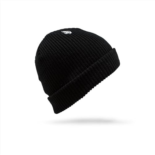 Volcom Jungen Full Stone Beanie Mütze, Black, Einheitsgröße
