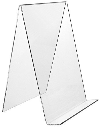 DIN A4 Buchstütze/Buchständer/Warenstütze/Warenträger aus Acryl