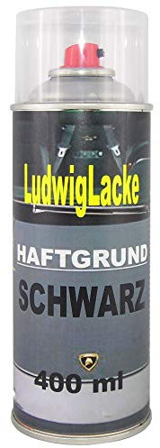 LudwigLacke Haftgrund SCHWARZ 1Spray400ml Haftgrund Füller für Autolack