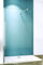 Acezanble Duschabtrennung 90x200cm Walk in Dusche Duschwand mit 8mm Milchglas Streifen