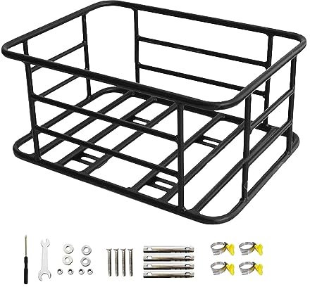 rockible Fahrrad-Hinterradkorb, Fahrradkorb, Fahrrad-Gepäckträger hinten, S