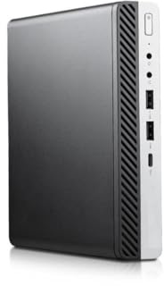 EliteDesk Mini-Computer sofort einsatzbereit, Intel Core i5-7400t RAM 8 GB SSD M.2 256 GB, Office 2021-Paket, Windows 11 Pro und WLAN-Stick (überholt)