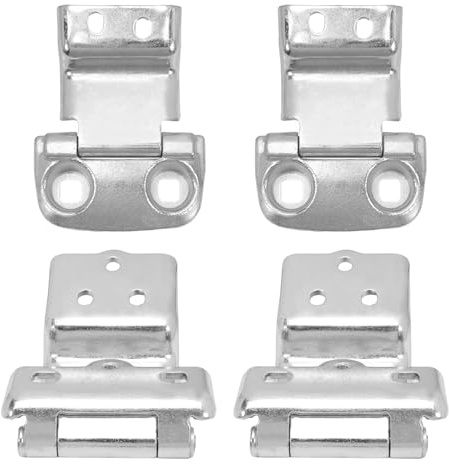 Anlseiod 4 Bakre dörrgångjärn för Fiat Ducato Citroen Jumper Peugeot Boxer 2006-on hög vänster och höger 180° Gångjärnsdörr ersätter 1388883080 1373902080