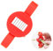 1PCS Runner Bean Slicer Strong Mini Runner Bean Stringer and Slicer Plastic Kitchen Slicer Tool Easy to Clean Green Bean Slicer for Stringing Cutter Fast Bean Cutting (red)