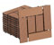Fiqops 11 baldosas de WPC para terraza, 30 x 30 cm, azulejos de WPC con sistema de clic, azulejos de balcón en aspecto de madera, resistentes al agua para terraza, para terraza, 1 m², marrón