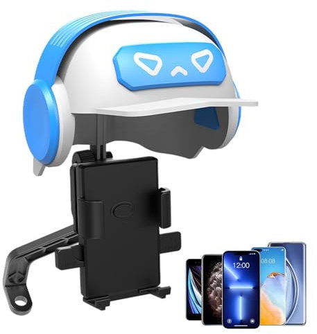 Sun-Blocking Phone Accessory | Umbrella Phone Shade - Portable Phone Screen Shade, Sun Hat Phone with Cute Ear, Anti-Reflective Sun Shield for Cell Phones for Motorcycle, Car, Mobile Phone Holde