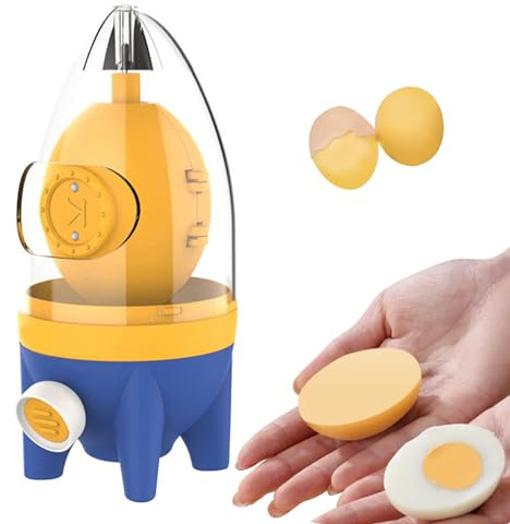 Oeuf brouilleur manuel mélangeur de jaune d'oeuf blanc Shaker fabricant doré avec corde de traction..