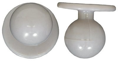 Kochknöpfe Kochknopf Kugelknöpfe Knöpfe à 12 Stück in Grau