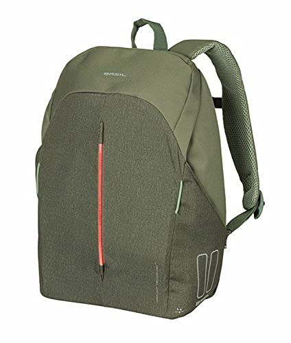 Basil Bicycle Backpack B-Safe Nordlicht Olive Green - 13 Liter