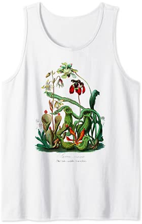 Plantes carnivores Vintage Sarracenia Botanical Débardeur