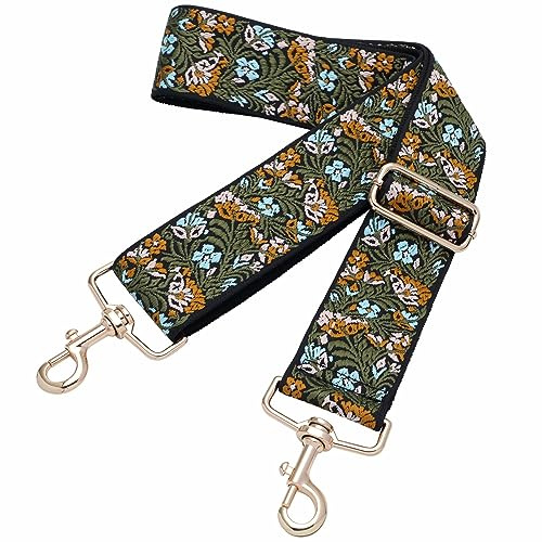 Nefelibata Correa para bolso, correa ajustable cruzada de 5 cm de ancho, múltiples patrones