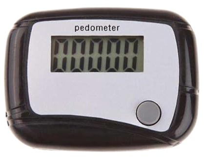 Contapassi,Contapassi da Caviglia - Monitor Giornaliero LCD per Trekking Escursioni Sport Attività All'Aperto e Allenamenti Indoor